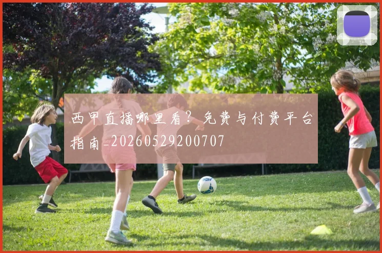 西甲直播哪里看?免费与付费平台指南_20260529200707